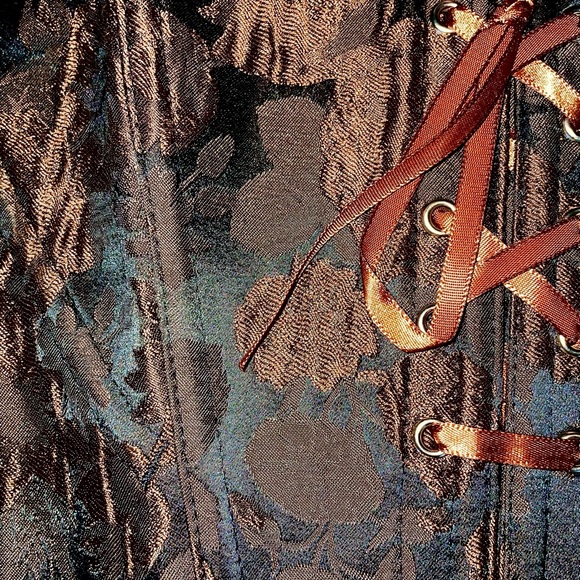 Renaissance Corset Medieval Bustier Top - Picture 4 of 7